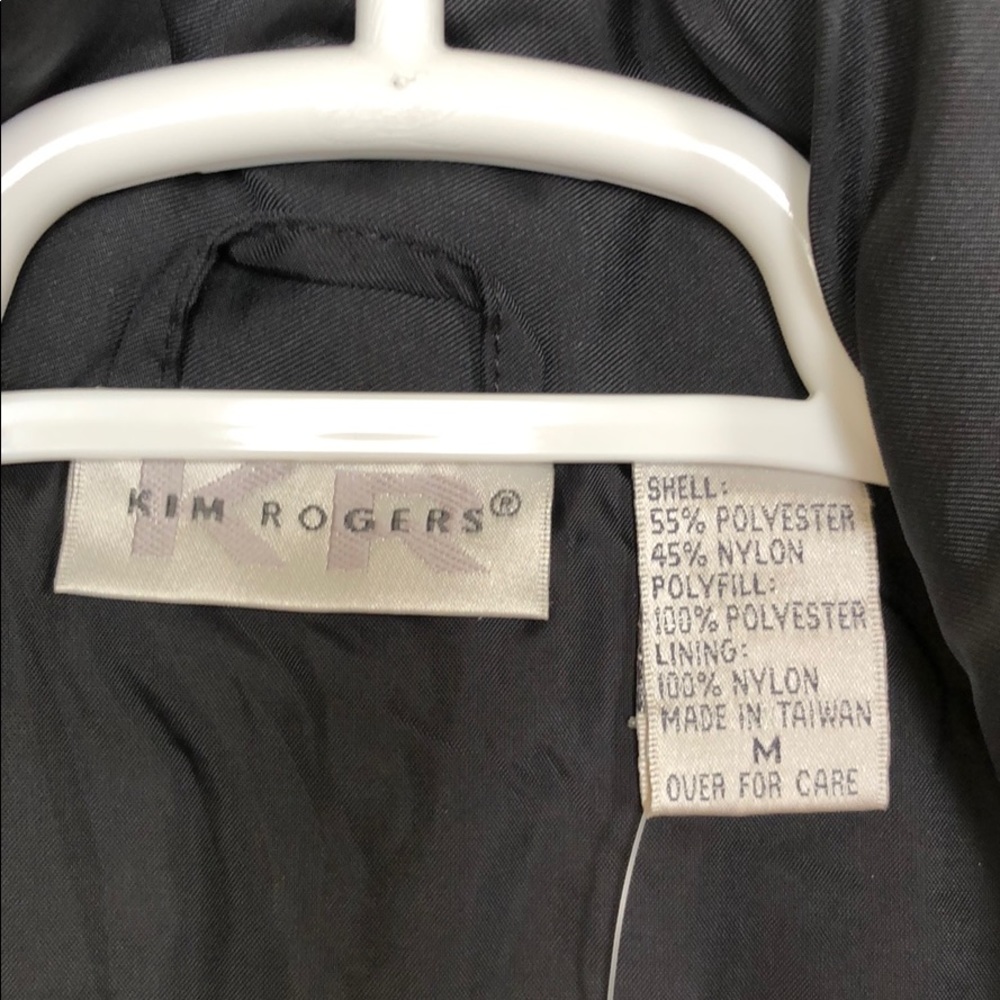 KIM ROGERS BLACK VEST 💥🎒🧢💥 NWT - Picture 6 of 8